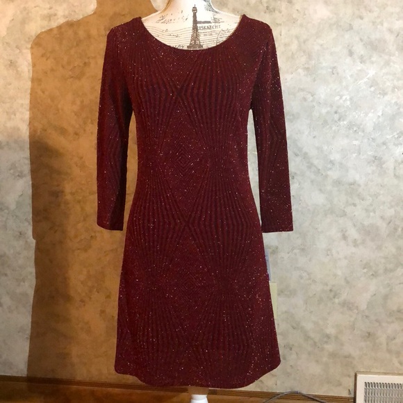 Trixxi Dresses & Skirts - Trixxi* Open-Back Sparkle Dress